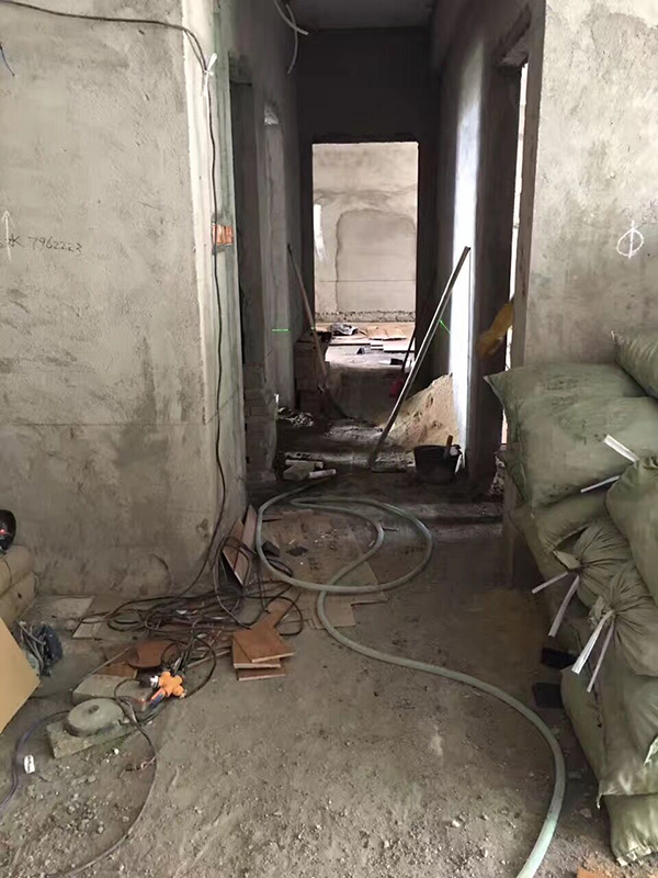 海滨花园普通户型工地